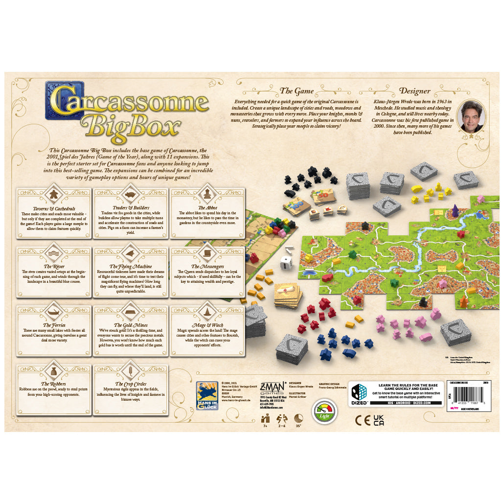 Carcassonne Big Box 2022 – Red 6 Games