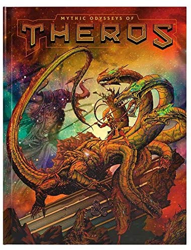Dungeons and Dragons: Mythic Odysseys of Theros Premium Art Hardcover