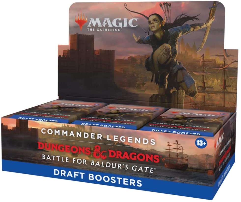 Magic: The Gathering Commander Legends: Battle for Baldur’s Gate Draft Booster Box