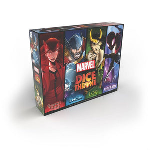 Dice Throne: Marvel 4 Hero Box (Scarlet Witch, Thor, Loki, Spider-Man)